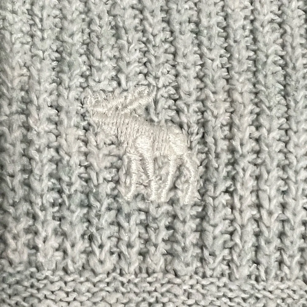 Abercrombie & Fitch Icon Boyfriend Cardigan Heathered Light Mint Green Size M - Picture 6 of 10